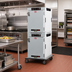 Thumbnail image #3 for Metro HotBlox™ Wide 16-Pan Stacked Dual-Cavity Insulated Heated Transport Cabinet, Analog, Solid Doors