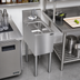 Thumbnail image #2 for Krowne Royal Series Freestanding Underbar Hand Sink with Electronic Sensor Faucet, 1 Compartment, 12 x 19 Inch