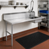 Thumbnail image #2 for Steel Works Stainless 60-Inch Left-to-Right Soiled Dish Table with Pre-Rinse Bowl