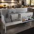 Thumbnail image #2 for Advance Tabco Prestige Uni-Serv 48-Inch Underbar Speed Bar with Right-Side Ice Bin and Dump Sink