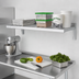 Thumbnail image #2 for New Age 48 Inch Wall-Mounted T-Bar Shelf, 20 Inch Deep, Aluminum, 600 lb Capacity