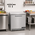 Thumbnail image #2 for Continental Refrigerator 32-Inch Front-Breathing Worktop Freezer, 9.0 Cu. Ft., 1-Section, Stainless Steel, R290