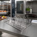 Thumbnail image #3 for Alto-Shaam 6-Piece Stainless Steel Self-Trussing Chicken Rack with Drip Guard for Combitherm 10-20 Ovens
