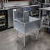 Thumbnail image #2 for Micro Matic 24-Inch x 24-Inch Underbar Beer Drainer with 304 Stainless Steel Construction and Adjustable Bullet Feet