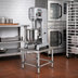 Thumbnail image #2 for Eagle Group 30 x 30 Inch Stationary Stainless Steel Mixer Stand with Tubular Base, 24 Inch High