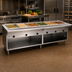 Thumbnail image #2 for Spec-Master HT6OB-LP 6-Pan Liquid Propane Hot Food Table with Enclosed Base