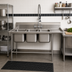 Thumbnail image #2 for Regaline 3-Compartment Sink with Right-Hand Drainboard, 24