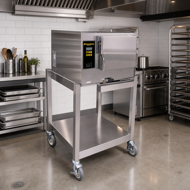 Product image #2 for AccuTemp Evolution Boilerless Convection Steamer, 1 Compartment, 3-Pan Capacity, Electric, 440V