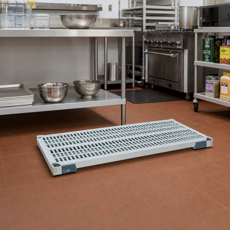 Product image #2 for MetroMax i Heavy-Duty Open Grid Dunnage Shelf, 36 x 24 Inches