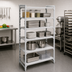 Thumbnail image #3 for Cambro Camshelving Premium 5-Shelf Solid Stationary Starter Unit, 21