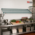 Thumbnail image #3 for Metro Super Erecta 72 x 24 Inch Commercial Wire Shelf, Metroseal Green Epoxy-Coated with Microban