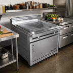 Thumbnail image #2 for Jade Range (Middleby) Titan JTRH-24IP 24-Inch Gas Heavy-Duty Plancha Top Range with Stainless Steel Cabinet Base
