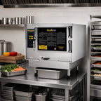 Thumbnail image #4 for AccuTemp N31201D060 Connectionless Countertop Convection Steamer, Natural Gas, 3-Pan, Digital Controls