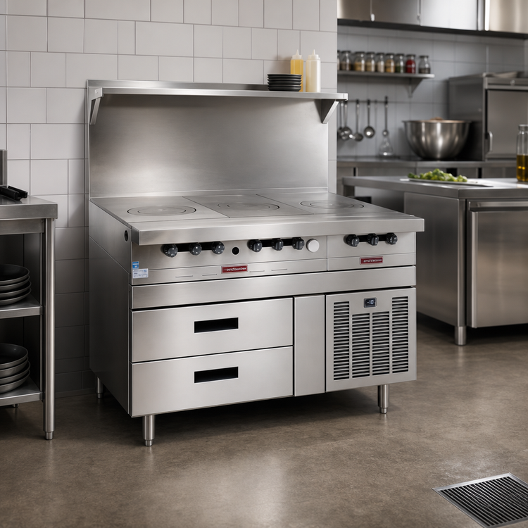 Product image #2 for Arctic Fire 34-Inch Remote Refrigerated Freezer Base with 2 Self-Closing Drawers
