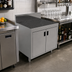 Thumbnail image #2 for Advance Tabco Prestige Supreme Stainless Steel 24-Inch Freestanding Underbar Drainboard Cabinet