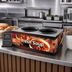 Thumbnail image #2 for Vollrath Cayenne Twin Well Countertop Soup Merchandiser Base Only with Country Kitchen Graphics, 2 x 7.5 Qt Insets
