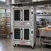 Thumbnail image #2 for Southbend Platinum Double-Deck Bakery-Depth Electric Convection Oven with Touchscreen Controls, Dependent Glass Doors, and Ventless Design
