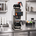 Thumbnail image #2 for BUNN AXIOM®-DV-3 Single Automatic Fill Commercial Drip Coffee Brewer, Dual Voltage, 3 Warmers, 200 oz Tank