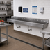 Thumbnail image #2 for Advance Tabco FS-WM-120 Wall-Mounted Multiwash Hand Sink, 120-Inch Wide, 14-Gauge 304 Stainless Steel