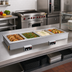 Thumbnail image #2 for Hatco HWBI-S4 Drop-In Modular Slim Heated Well, 4 Full-Size Pan Capacity, Insulated, No Drain