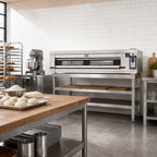 Thumbnail image #2 for Doyon Baking Equipment (Middleby) Artisan 3T1 Electric Stone Hearth Single-Deck Oven, 3-Pan, End Load, Programmable, Steam Injection