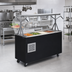 Thumbnail image #2 for Vollrath 2-Series Affordable Portable Refrigerated Cafeteria Serving Station with Breath Guard, 4-Pan, 60W x 24D