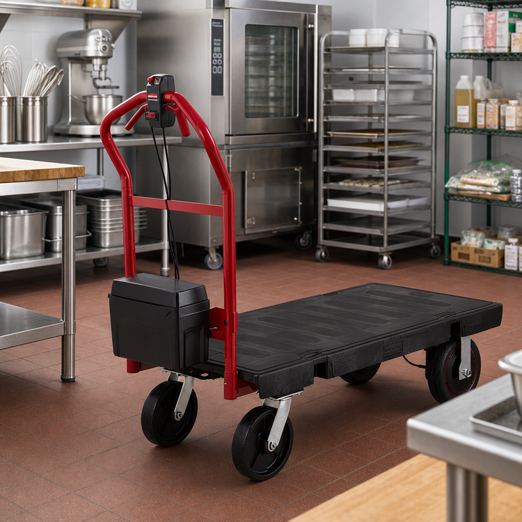 Product image #2 for Motorized Power Kit for Medium 24 x 48 Platform Truck, 1,000 lb Capacity