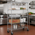 Thumbnail image #2 for Metro Super Erecta 5-Shelf Wire Shelving Stem Caster Cart, 36 x 18 x 67-7/8 Inches, Chrome