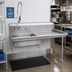 Thumbnail image #2 for John Boos JDTS-20-48R-X Soiled Straight Dishtable with 20-Inch Pre-Rinse Sink, 48-Inch Wide