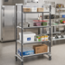Thumbnail image #2 for Camshelving Elements XTRA 4-Shelf Solid High Density Mobile Starter Unit, 18 x 36 x 70-1/4 Inches, Speckled Gray