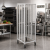 Thumbnail image #2 for Panco Mobile Front-Load Wire Pan Rack for 36 Full-Size 18 x 26 Pans