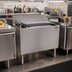 Thumbnail image #2 for Glastender 30-Inch Extra Deep Stainless Steel Underbar Ice Bin/Cocktail Unit with 10-Circuit Cold Plate and 3-Bottle Storage