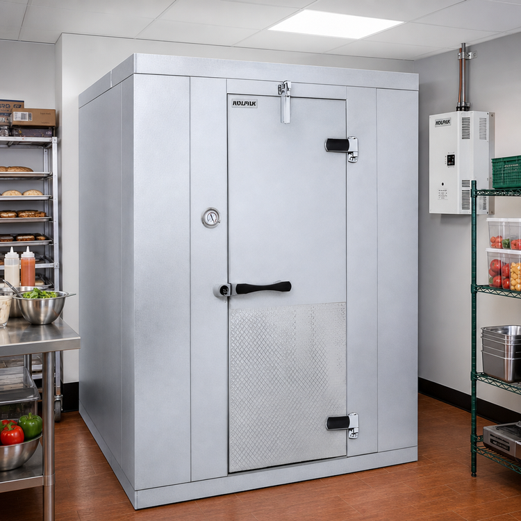 Product image #2 for Kolpak Kold-Front 8' x 6' Indoor Walk-In Freezer with Floor and Remote Refrigeration