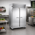 Thumbnail image #2 for Traulsen Spec-Line 58-Inch Wide Two-Section Reach-In Freezer, Remote Refrigeration, Half-Height Solid Doors