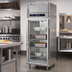 Thumbnail image #2 for Victory UltraSpec 1-Section Pass-Thru Glass Door Warming Cabinet, Standard Depth, Stainless Steel