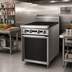 Thumbnail image #2 for Titan JTRH-8-A Heavy Duty 48 Inch 8-Burner Gas Range with Cabinet Base