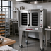 Thumbnail image #2 for Southbend Platinum Bakery Depth Single Deck Electric Convection Oven, 7.5 kW, Standard Controls, Dependent Glass Doors