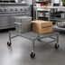 Thumbnail image #2 for EagleGard Mobile Wire Dunnage Rack with Casters, 30