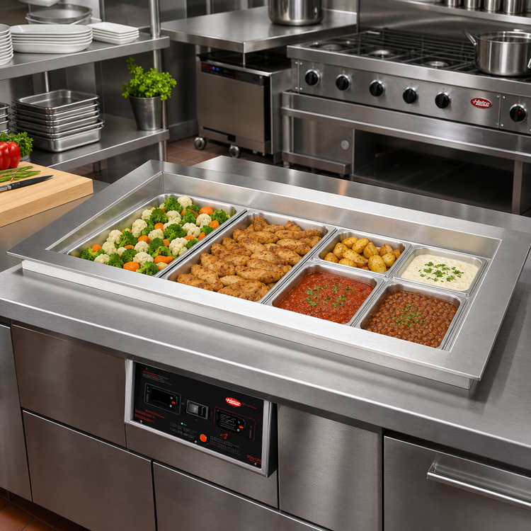 Product image #2 for Hatco Drop-In Hot/Cold Well, 6 Full-Size Pan Capacity