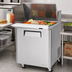 Thumbnail image #2 for Turbo Air M3 Series 27.5-Inch One-Section Mega Top Sandwich/Salad Prep Table, 12-Pan, Rear-Mount Self-Contained, 1 Door