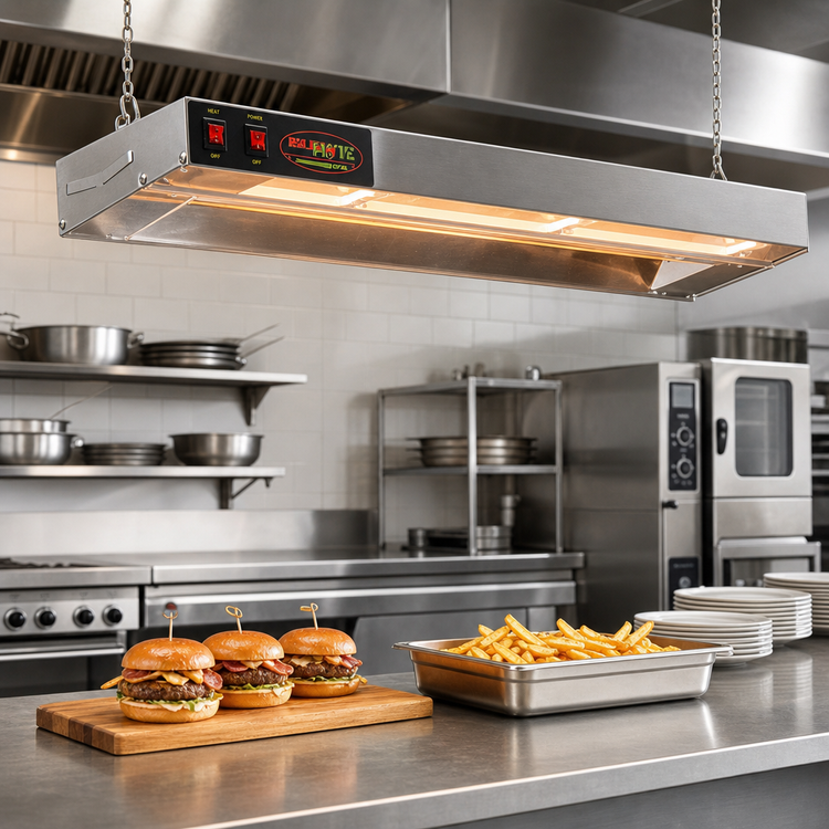 Product image #2 for Eagle RedHots 84-Inch Single Lighted Rod-Type Strip Heat Lamp, 240V