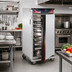 Thumbnail image #2 for Cres Cor H-137-UA-9D Insulated Mobile Heated Holding Cabinet, Intermediate Height, Top-Mount Heater, 9 Universal Angle Sets
