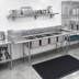 Thumbnail image #2 for Eagle Group 314 Series Four-Compartment Stainless Steel Sink with Dual 18-Inch Drainboards