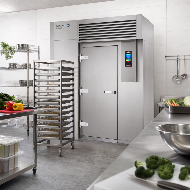 Product image #2 for HURRiCHiLL Modular Roll-In Self-Contained Blast Chiller/Shock Freezer for 1 Trolley