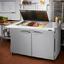 Thumbnail image #2 for Turbo Air PRO Series 48-1/4-Inch Mega-Top Sandwich/Salad Prep Table, Flat Lid, 12-Pan, 15 Cu. Ft.