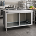 Thumbnail image #2 for Vollrath 4-Series Signature Server 60-Inch Open Storage Accessory with Reinforced Bottom Shelf