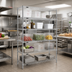 Thumbnail image #2 for Eagle Redi-Pak 5-Tier Stationary Wire Shelving Unit, 60 x 24 x 63 In., Chrome Finish