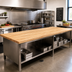 Thumbnail image #2 for Boos Block Blended Edge Grain Maple Kitchen Countertop, 144 x 27 x 1-1/2 Inch, Penetrating Oil Finish