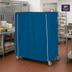 Thumbnail image #2 for Metro Waterproof Vinyl-Nylon Banquet Cart Cover, 48 x 21 x 54 Inches, Mariner Blue