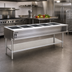 Thumbnail image #2 for Eagle Group SWT5-208 5-Well Electric Water Bath Hot Food Table with Open Cabinet Base